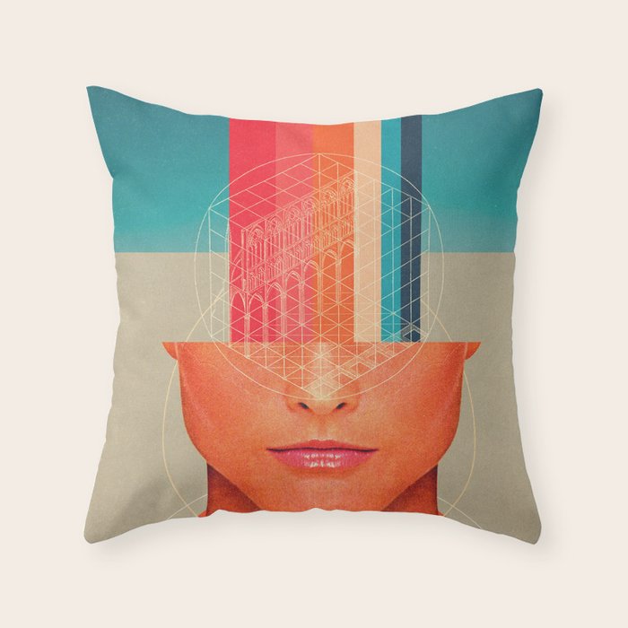 MindGeometry Throw Pillow Gallery Image 1