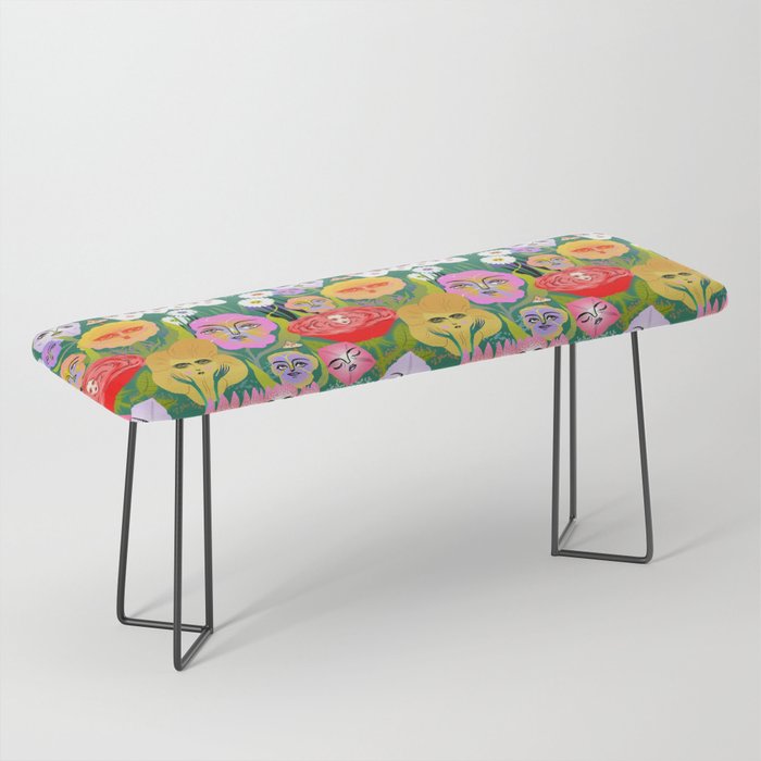 flower garden Bench Gallery Image 1