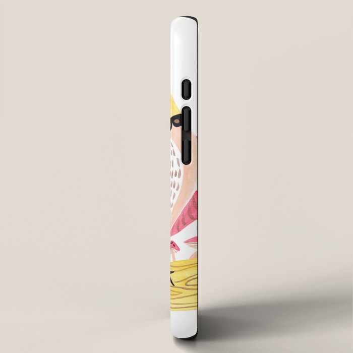 Little Birdy on a Log iPhone Case Gallery Image 2