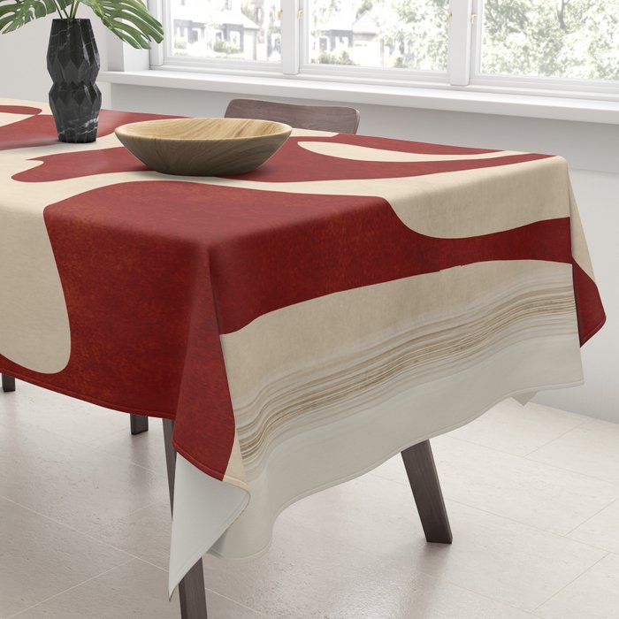 Etheric Abstraction 8 Tablecloth Gallery Image 3