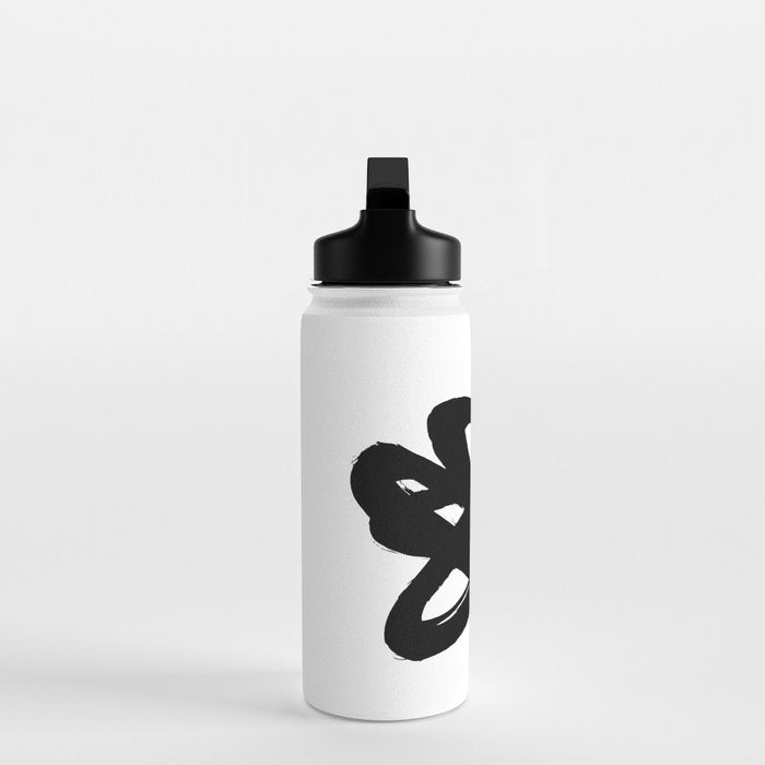 Radioactive Ink White Background Water Bottle Gallery Image 3