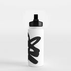 Radioactive Ink White Background Water Bottle Gallery Image 2