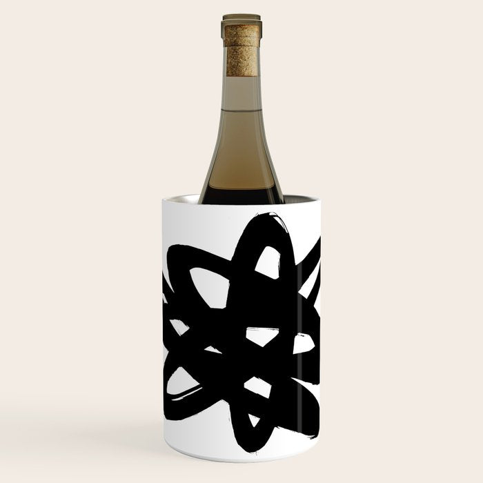 Radioactive Ink White Background Wine Chiller Gallery Image 1