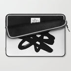 Radioactive Ink White Background Laptop Sleeve Gallery Image 2