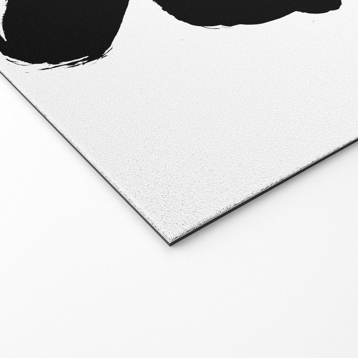 Radioactive Ink White Background Welcome Mat Gallery Image 2