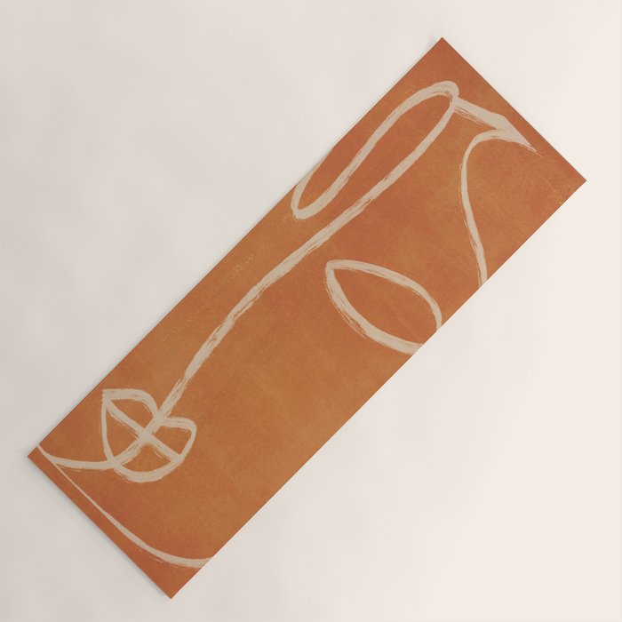 Abstract Face 25 Yoga Mat Gallery Image 1