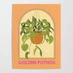 Golden Pothos Houseplant Poster Gallery Image 4