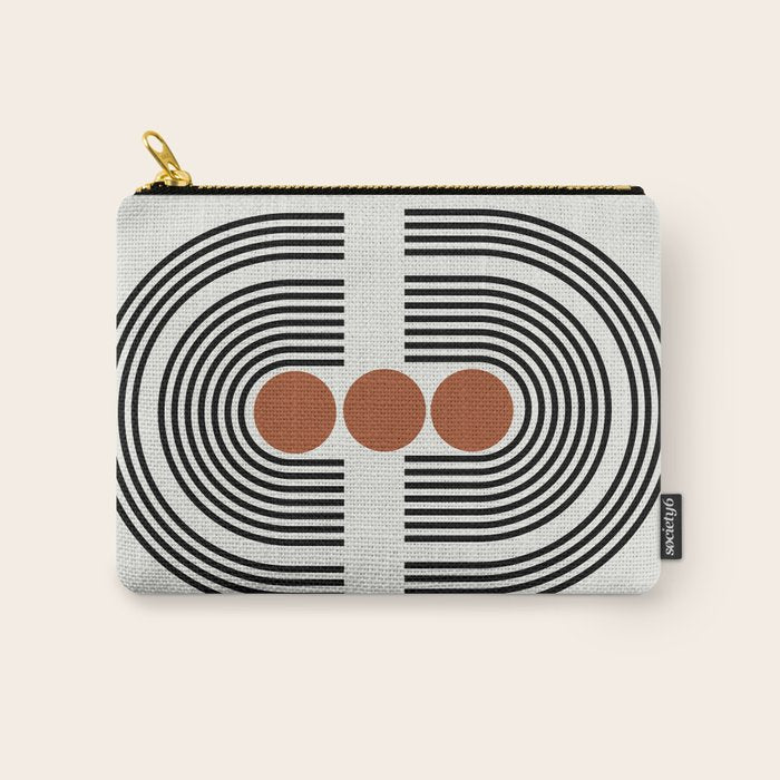 mid-century arch  Carry All Pouch Gallery Image 1