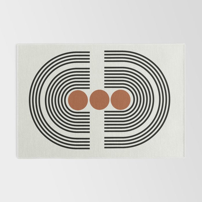 mid-century arch  Rug Gallery Image 2