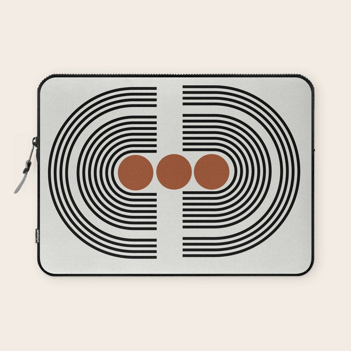 mid-century arch  Laptop Sleeve Gallery Image 1