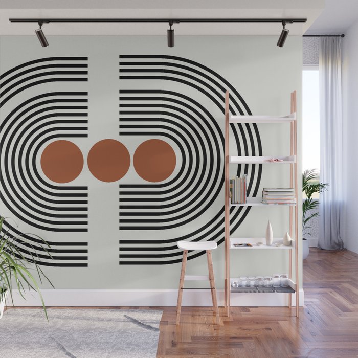 mid-century arch  Wall Mural Gallery Image 1