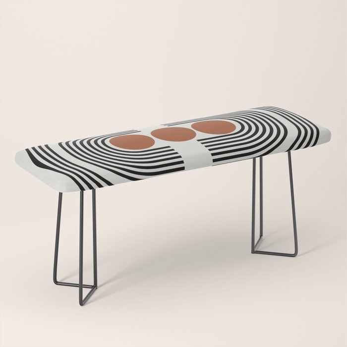mid-century arch  Bench Gallery Image 1