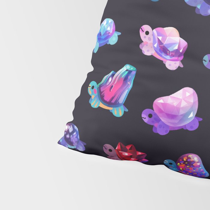 Jewel turtle Pillow Sham Gallery Image 4