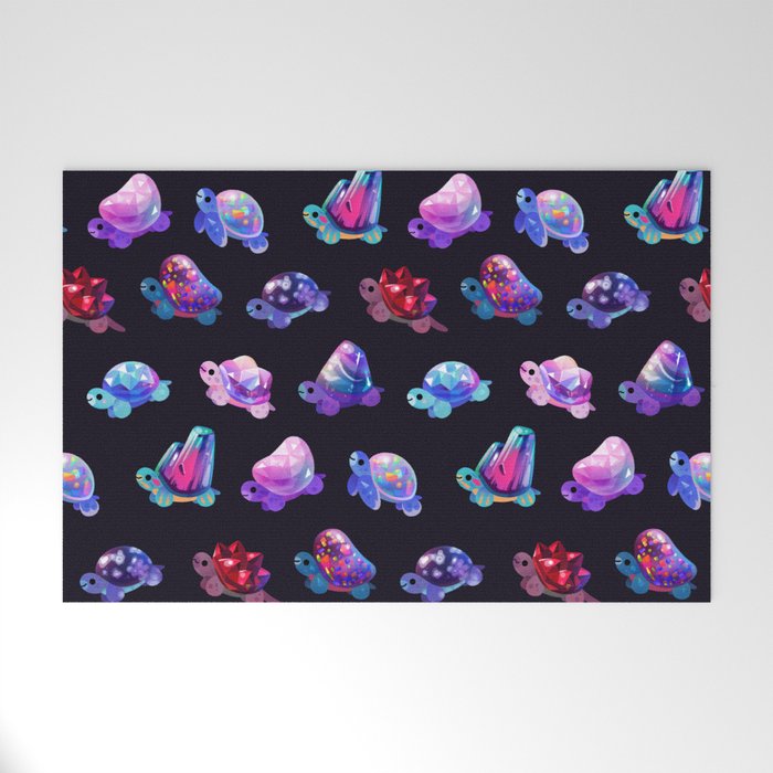 Jewel turtle Welcome Mat Gallery Image 1