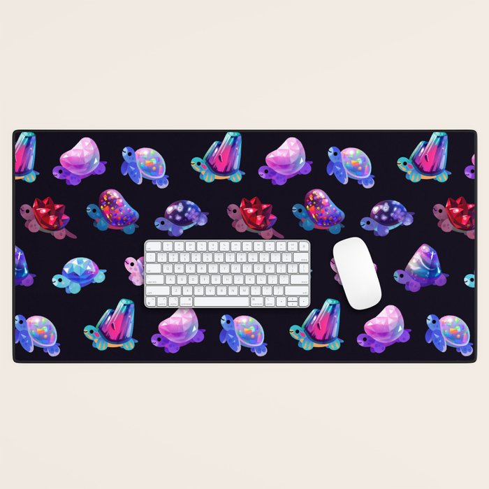Jewel turtle Desk Mat Gallery Image 1
