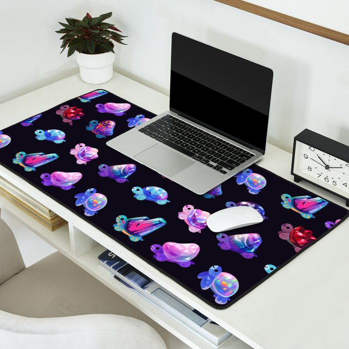 Jewel turtle Desk Mat Gallery Image 2