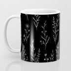 New Black Wildflowers Coffee Mug Gallery Image 3