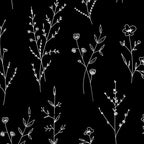 New Black Wildflowers Coffee Mug Gallery Image 2