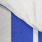  Classic Stripes XXXIV - Bright Blue Comforter Gallery Image 4