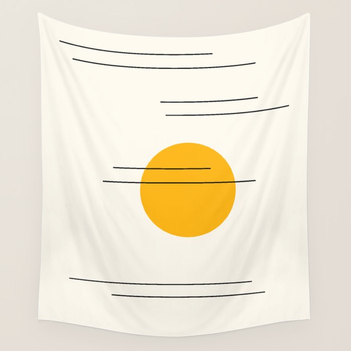 Minimal Sky Abstract XV Wall Tapestry Gallery Image 4