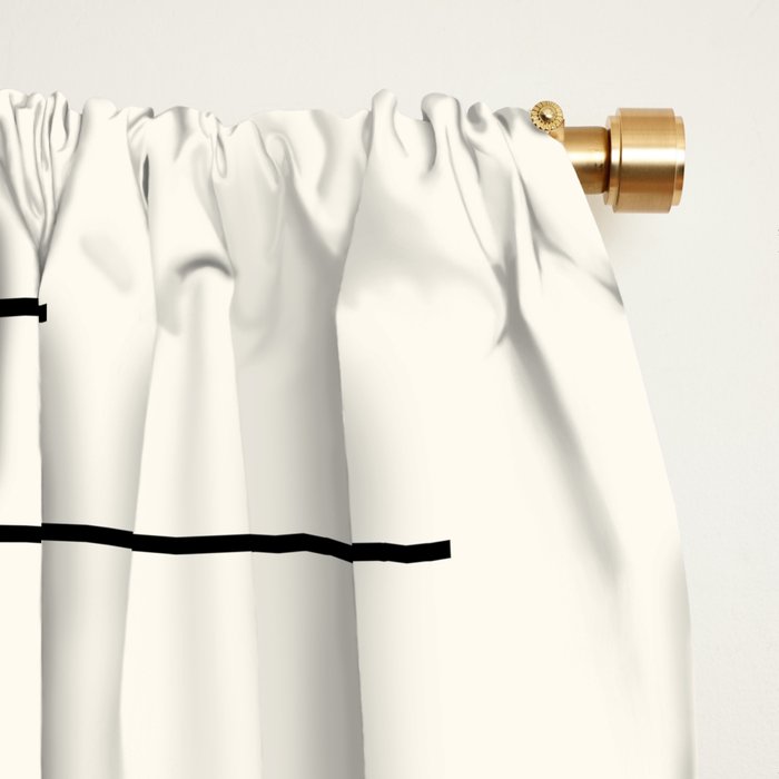 Minimal Sky Abstract XV Window Curtain Gallery Image 2