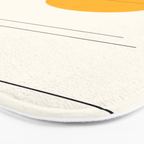 Minimal Sky Abstract XV Bath Mat Gallery Image 3
