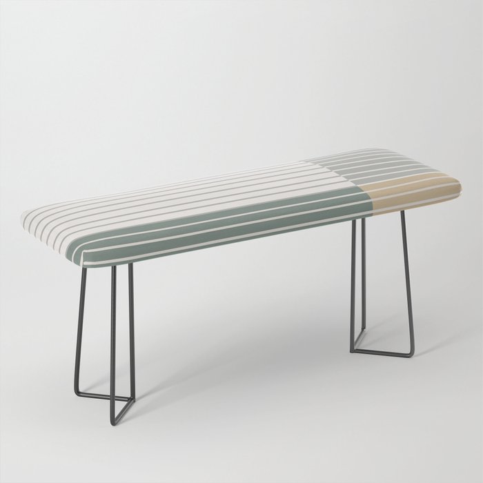 Color Block Line Abstract LXXX Bench Gallery Image 1