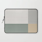 Color Block Line Abstract LXXX Laptop Sleeve Gallery Image 1