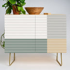 Color Block Line Abstract LXXX Credenza Gallery Image 1