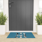 Penguin Yoga Welcome Mat Gallery Image 3