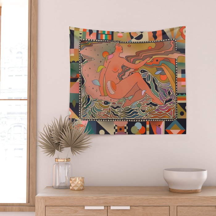 Dip Your Hands In The Sky Wall Tapestry Gallery Image 2