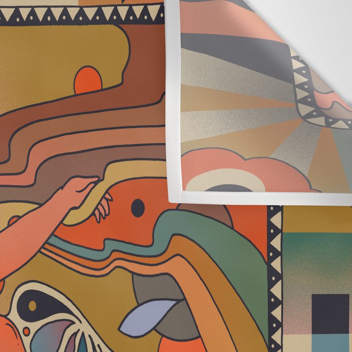 Dip Your Hands In The Sky Wall Tapestry Gallery Image 3