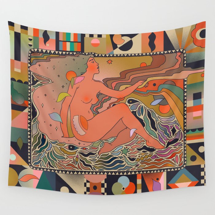 Dip Your Hands In The Sky Wall Tapestry Gallery Image 4