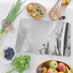 Back and white surf beach photo Cutting Board Gallery Image 2