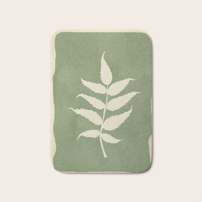 Leaf Design 19 Bath Mat Gallery Image 1