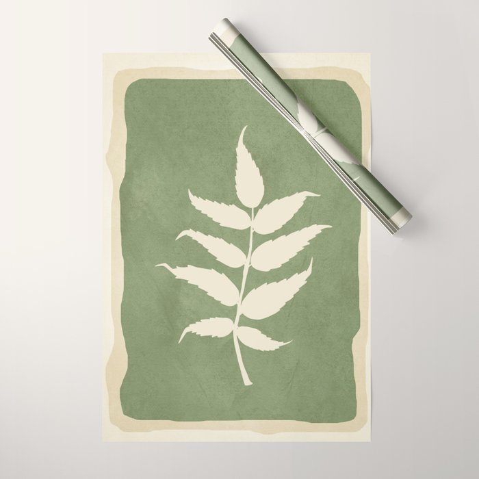 Leaf Design 19 Wrapping Paper Gallery Image 1