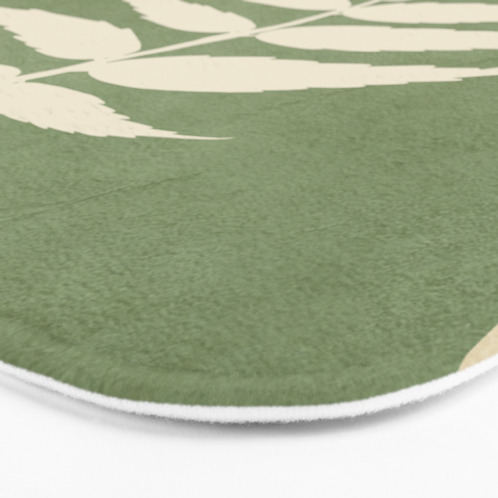 Leaf Design 19 Bath Mat Gallery Image 3