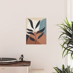 Abstract Art Tropical Leaf Poster Gallery Image 2