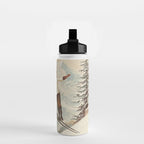 Chamonix Mont Blanc Vintage Ski Poster Water Bottle Gallery Image 2