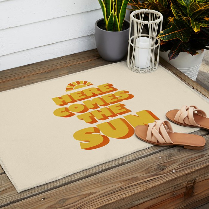 Here comes the sun Outdoor Rug Gallery Image 2