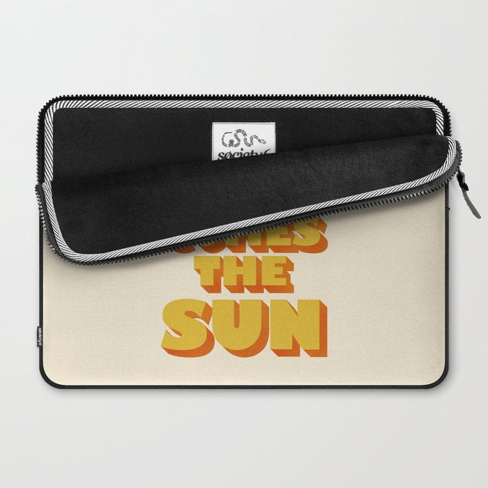 Here comes the sun Laptop Sleeve Gallery Image 2