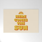Here comes the sun Welcome Mat Gallery Image 1