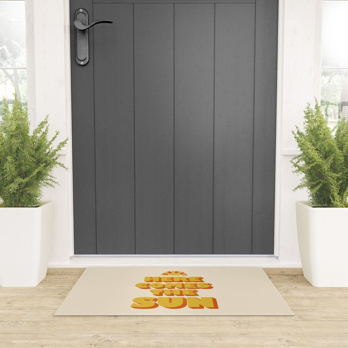 Here comes the sun Welcome Mat Gallery Image 3