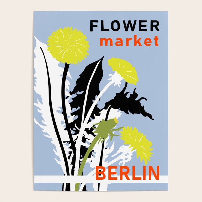 Flower Market Berlin Poster Gallery Image 4