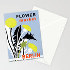 Flower Market Berlin Stationery Card Gallery Image 2