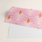 Diamonds & Petals: The Peach Edition Wrapping Paper Gallery Image 2