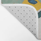 Bold Sunflower Still Life Bath Mat Gallery Image 2