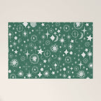 Greenish stellar S Welcome Mat Gallery Image 1