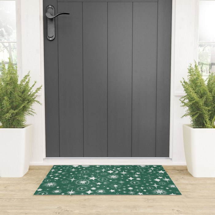 Greenish stellar S Welcome Mat Gallery Image 3