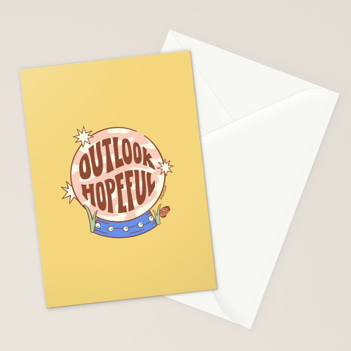 OUTLOOK HOPEFUL Stationery Card Gallery Image 2